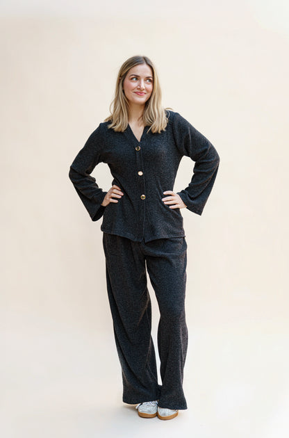 ENSEMBLE BOUTONS DORES GRIS