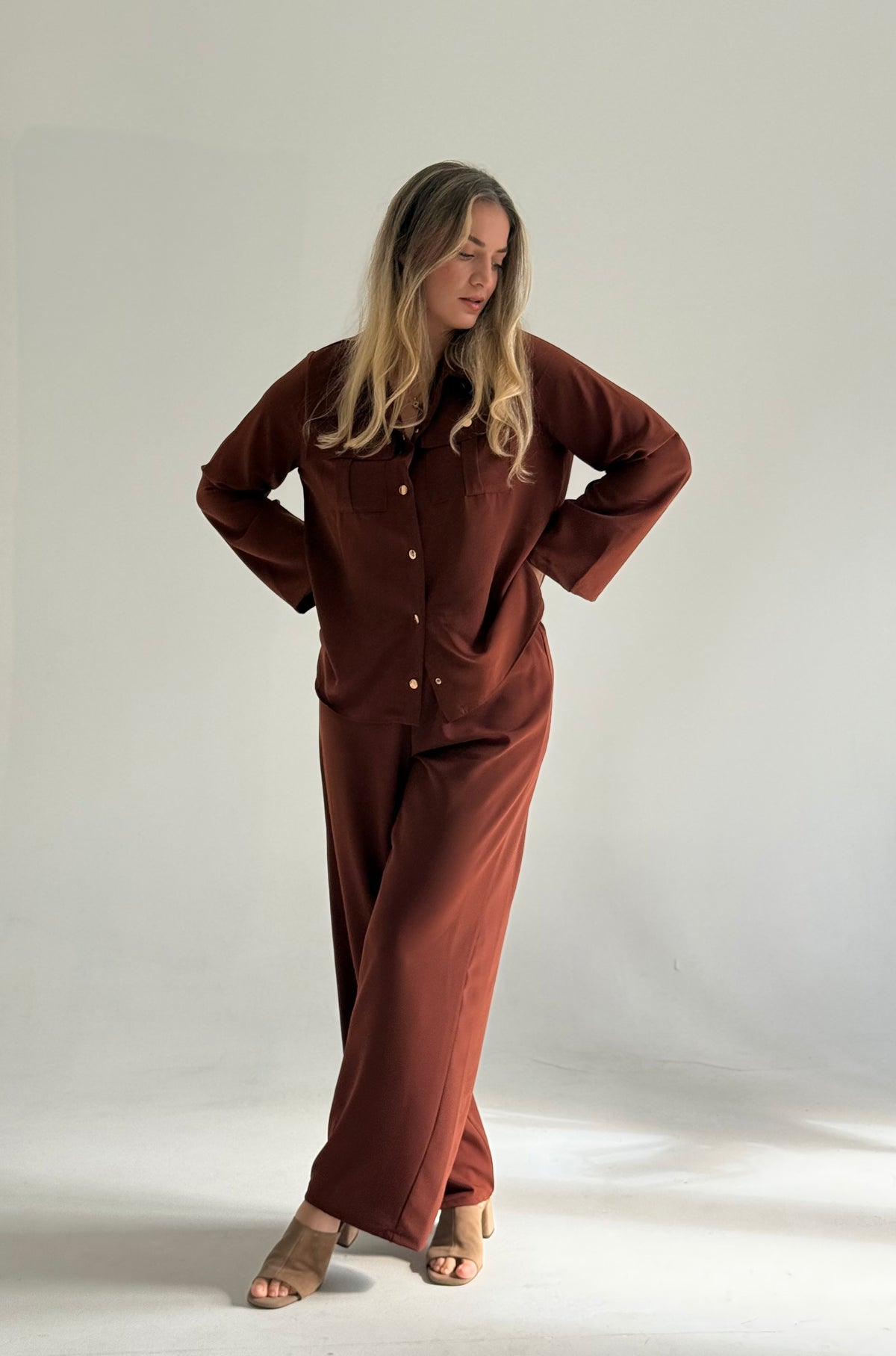 ENSEMBLE A POCHES CARAMEL