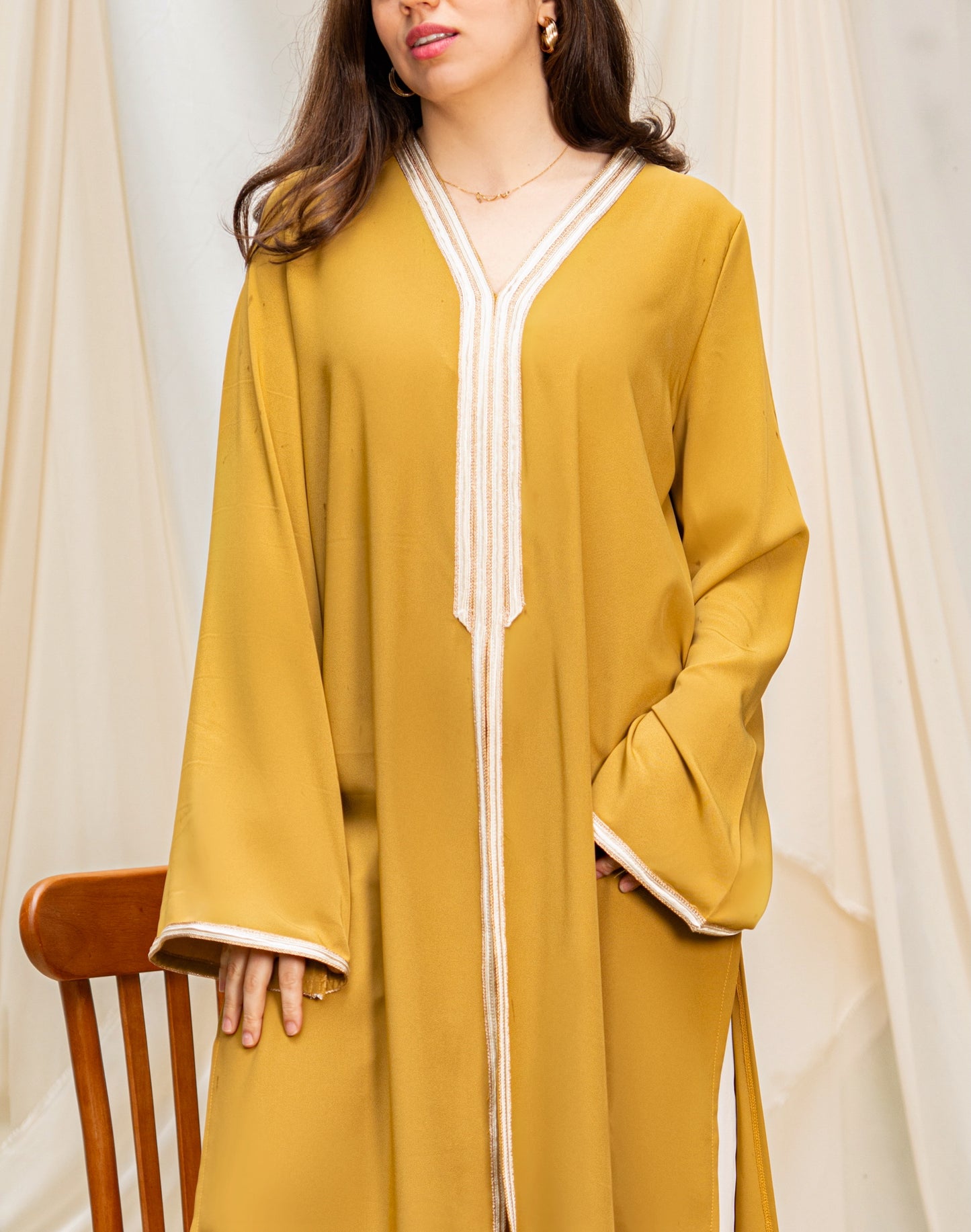 ENSEMBLE CAFTAN PISTACHE