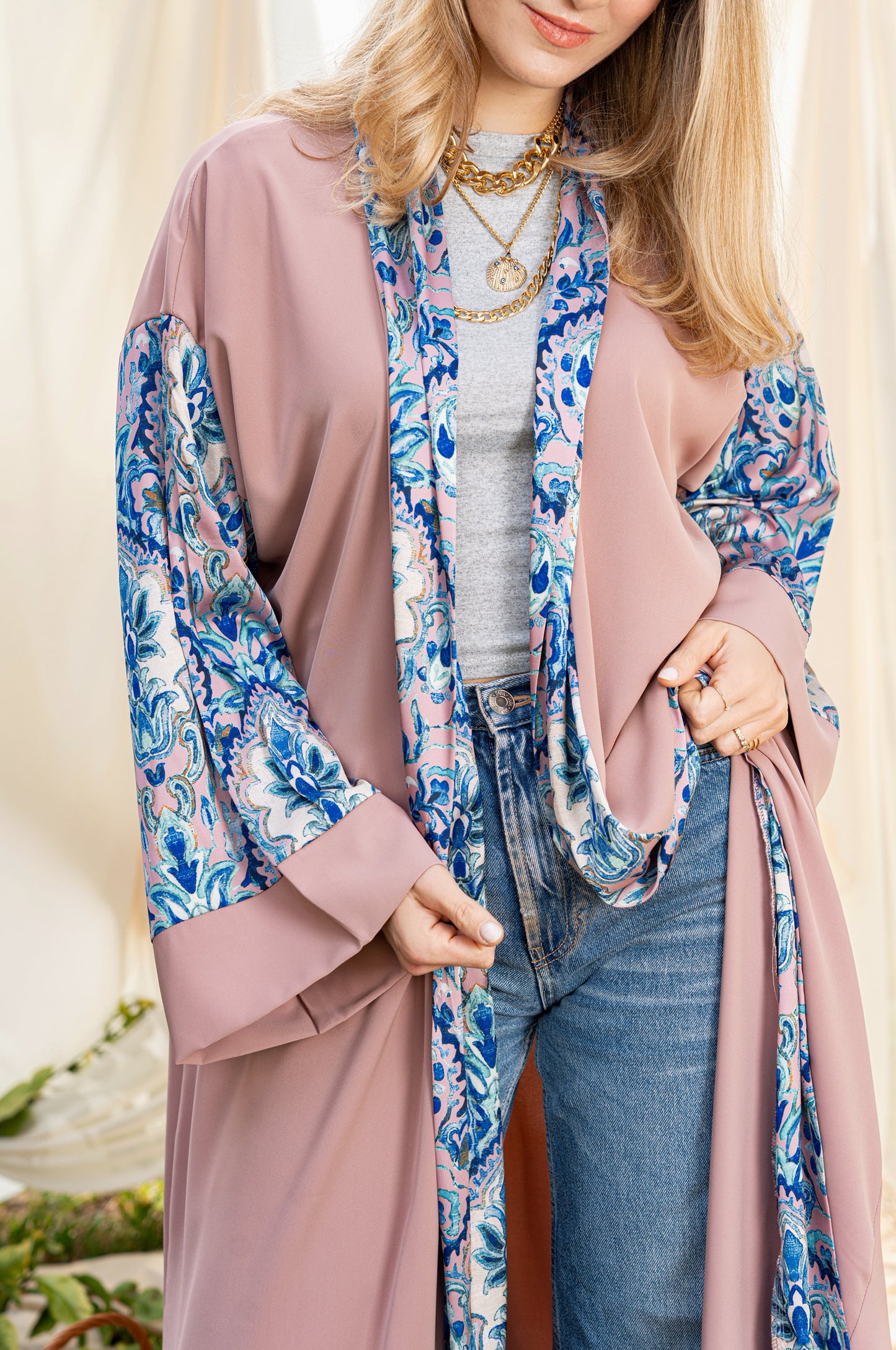 ABAYA ROSE CLAIR