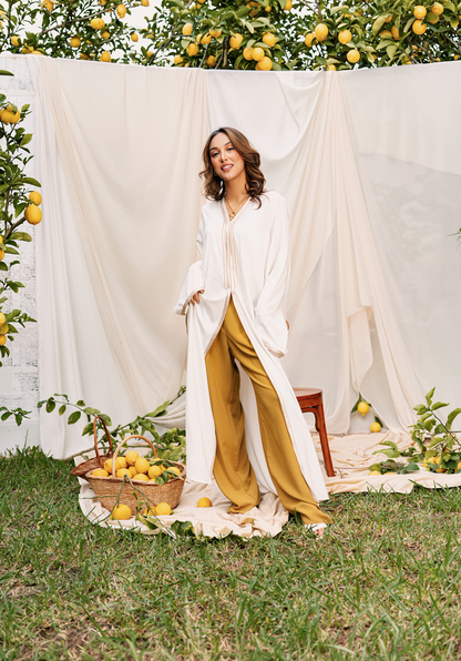 ENSEMBLE CAFTAN BLANC