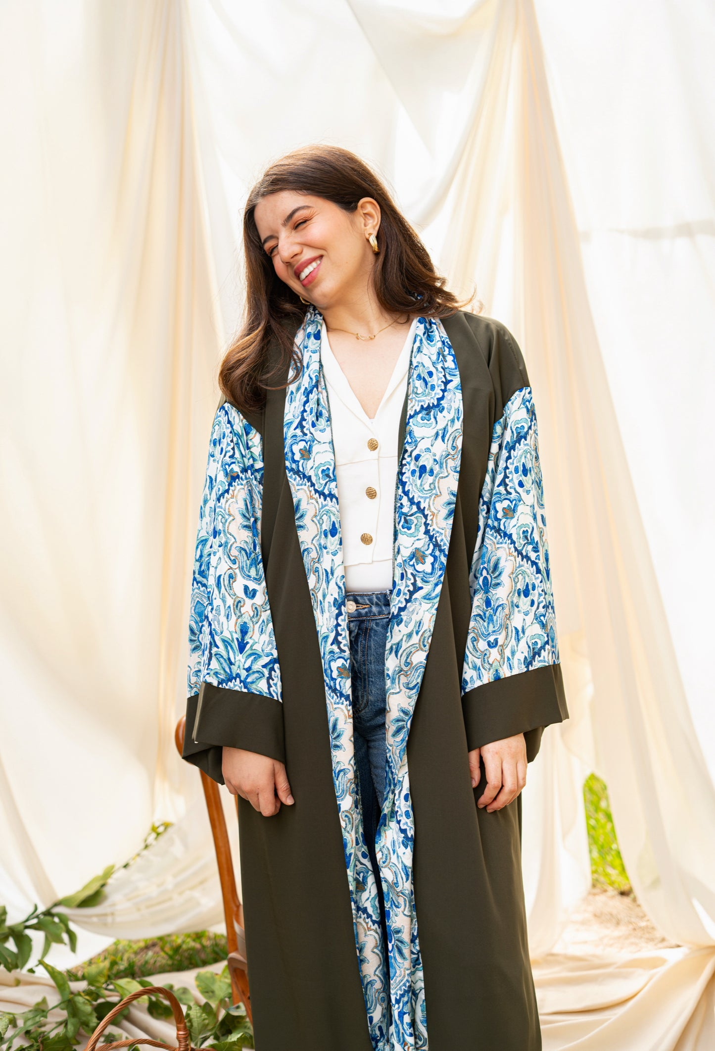 ABAYA VERTE