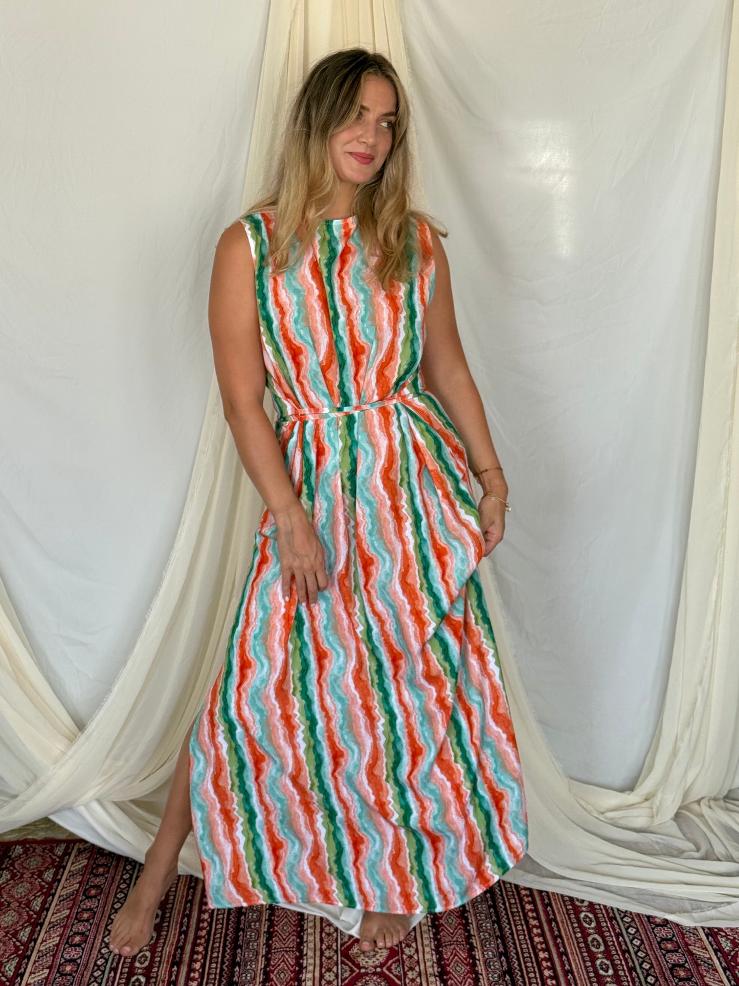 ROBE MOUDJA ORANGE