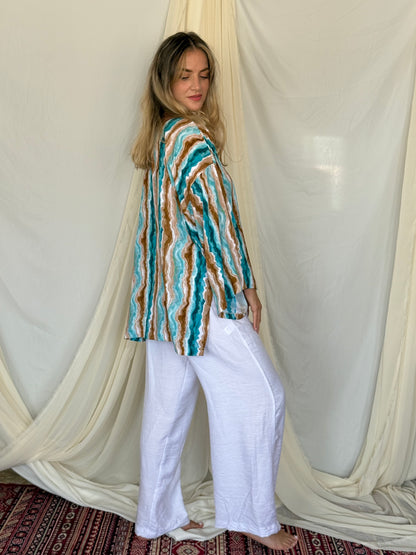 ENSEMBLE MOUJA BLEU