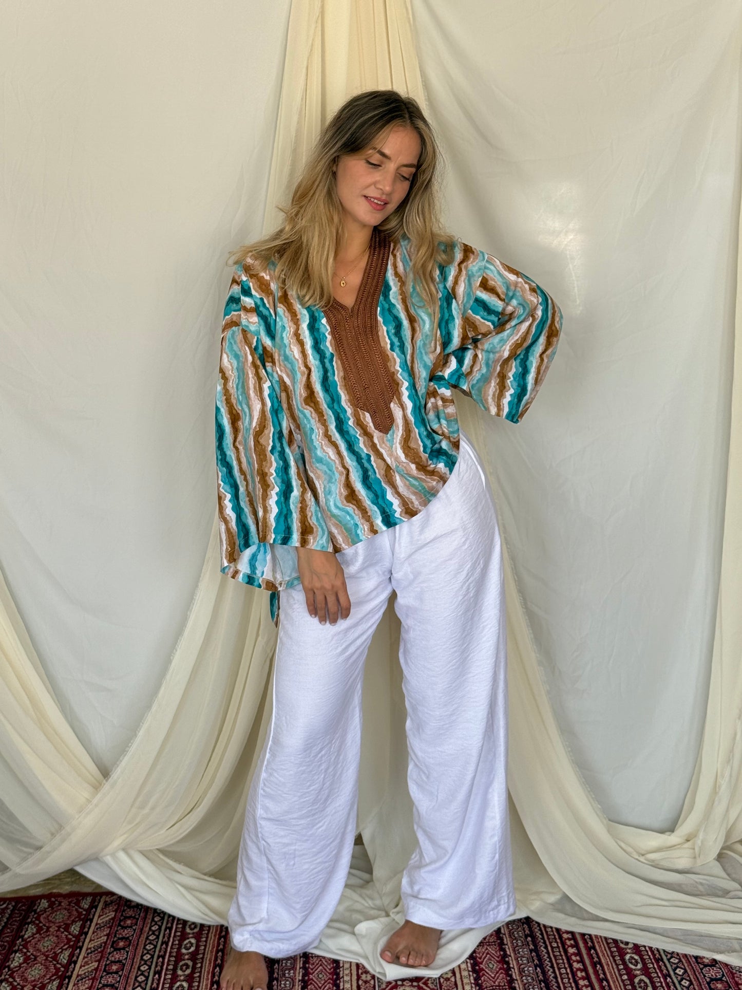 ENSEMBLE MOUJA BLEU