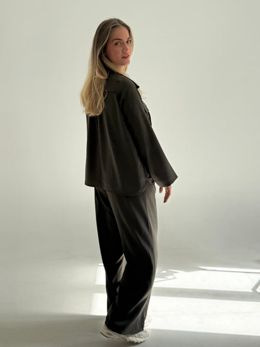 ENSEMBLE A POCHES VERT