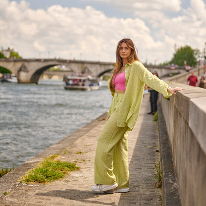 PANTALON EN LIN