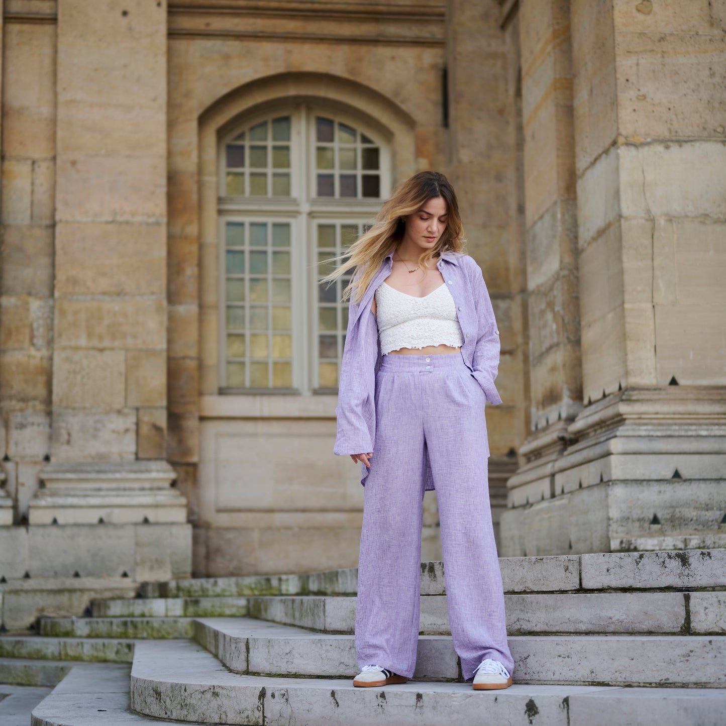 PANTALON EN LIN