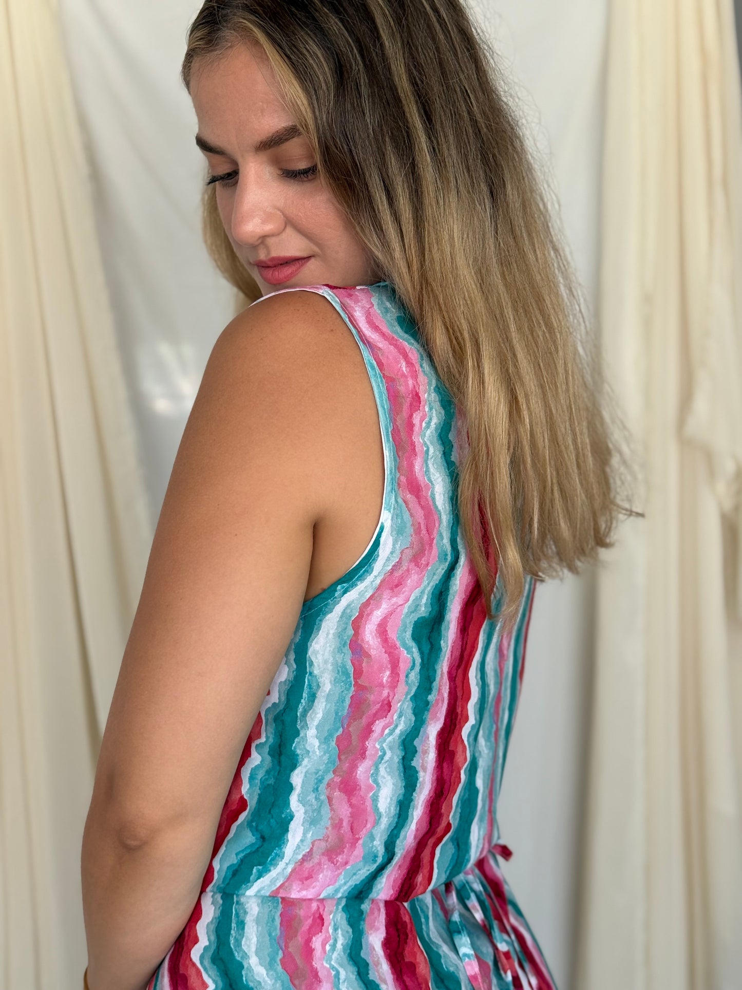 ROBE MOUDJA ROSE