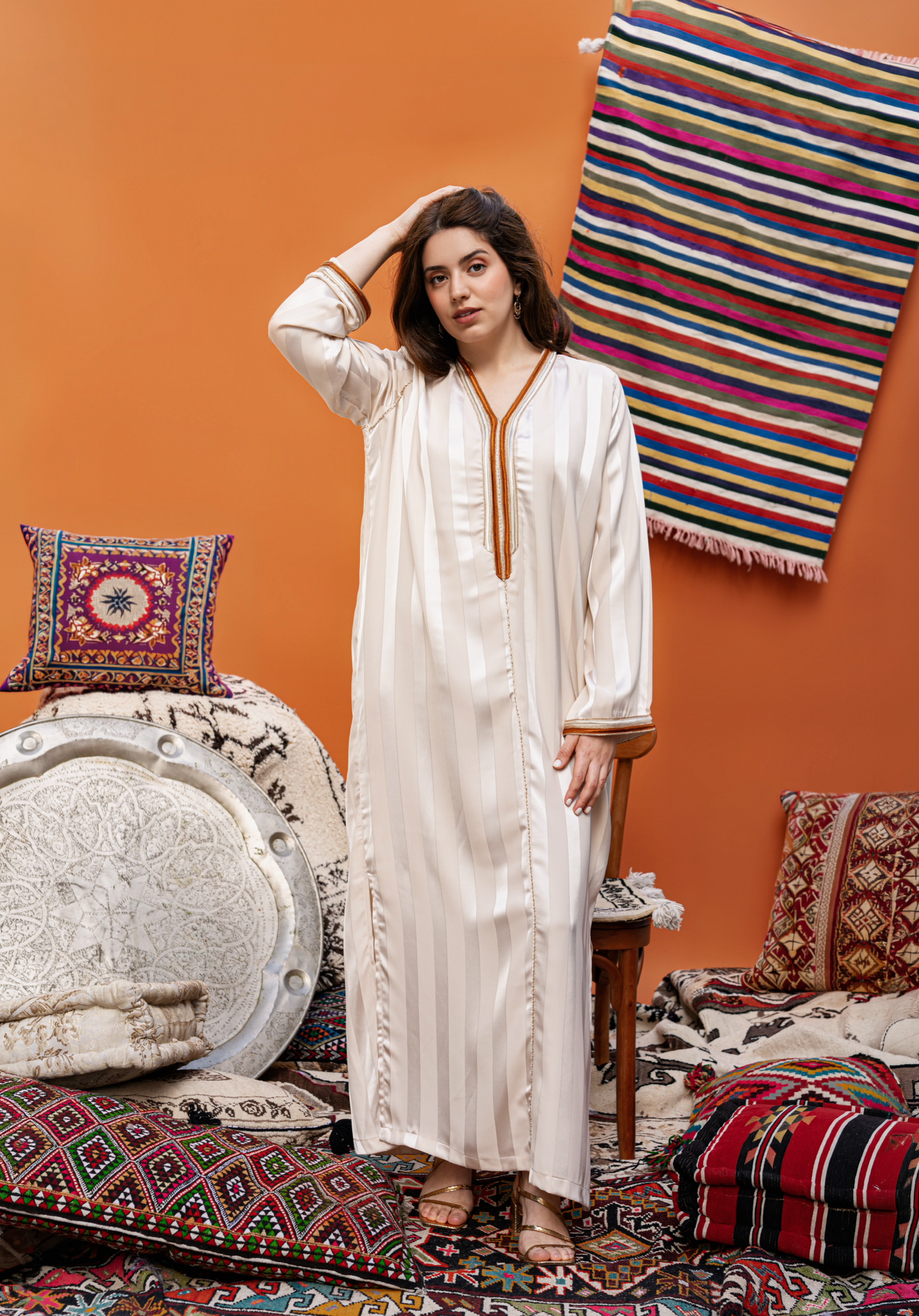 DJELLABA DJAWHARA BEIGE