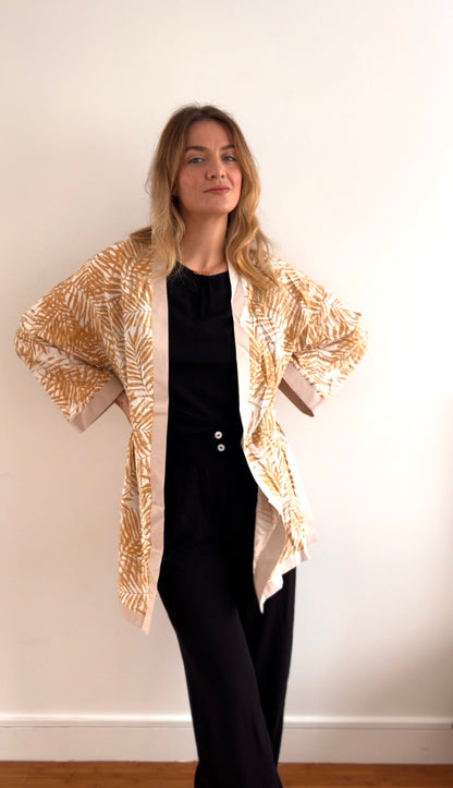 KIMONO HAWAÏ BEIGE