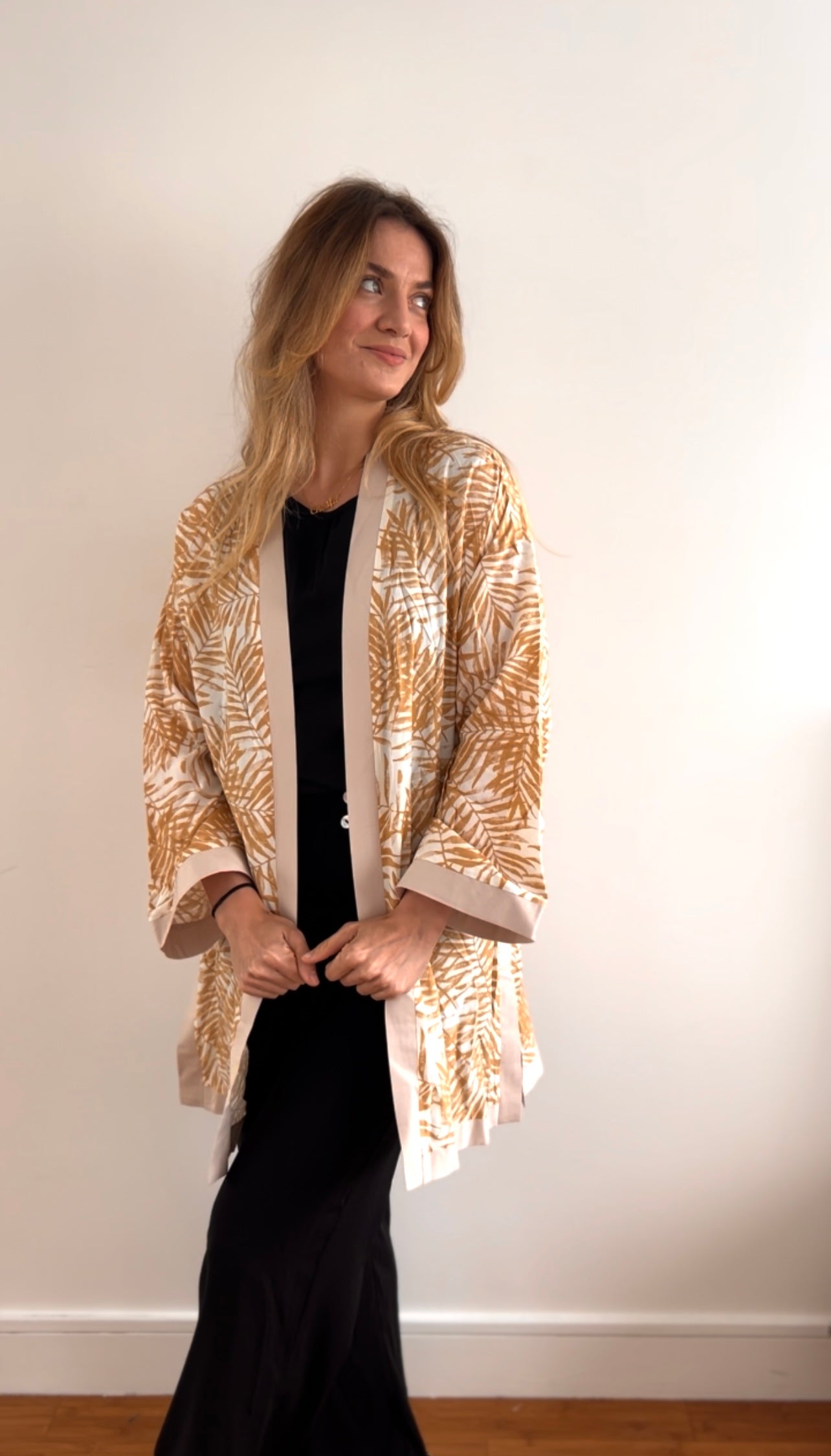 KIMONO HAWAÏ BEIGE