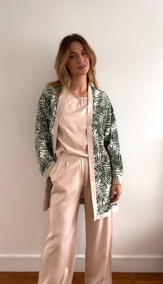 KIMONO HAWAÏ VERT