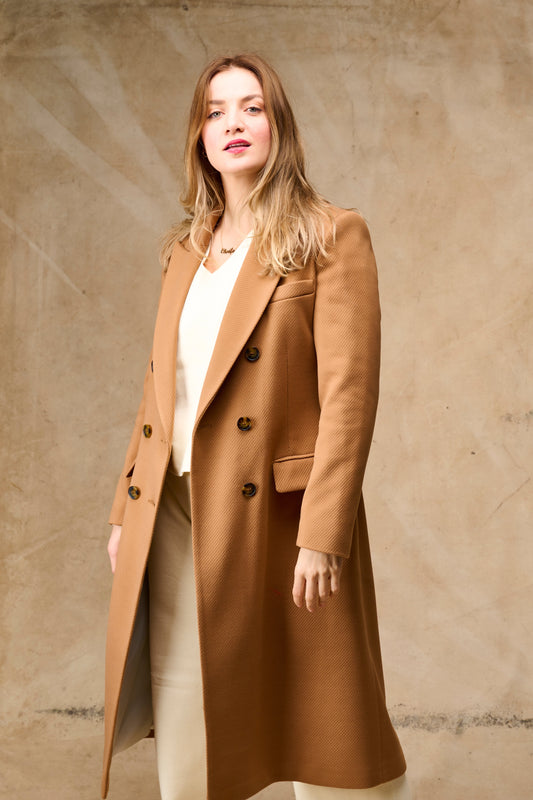 MANTEAU MARRON