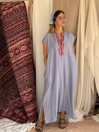 ROBE D'HOTESSE BLEU