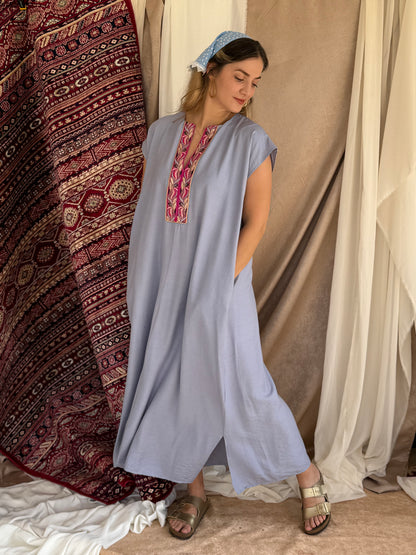 ROBE D'HOTESSE BLEU
