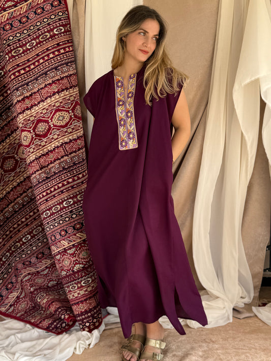 ROBE D'HOTESSE VIOLET