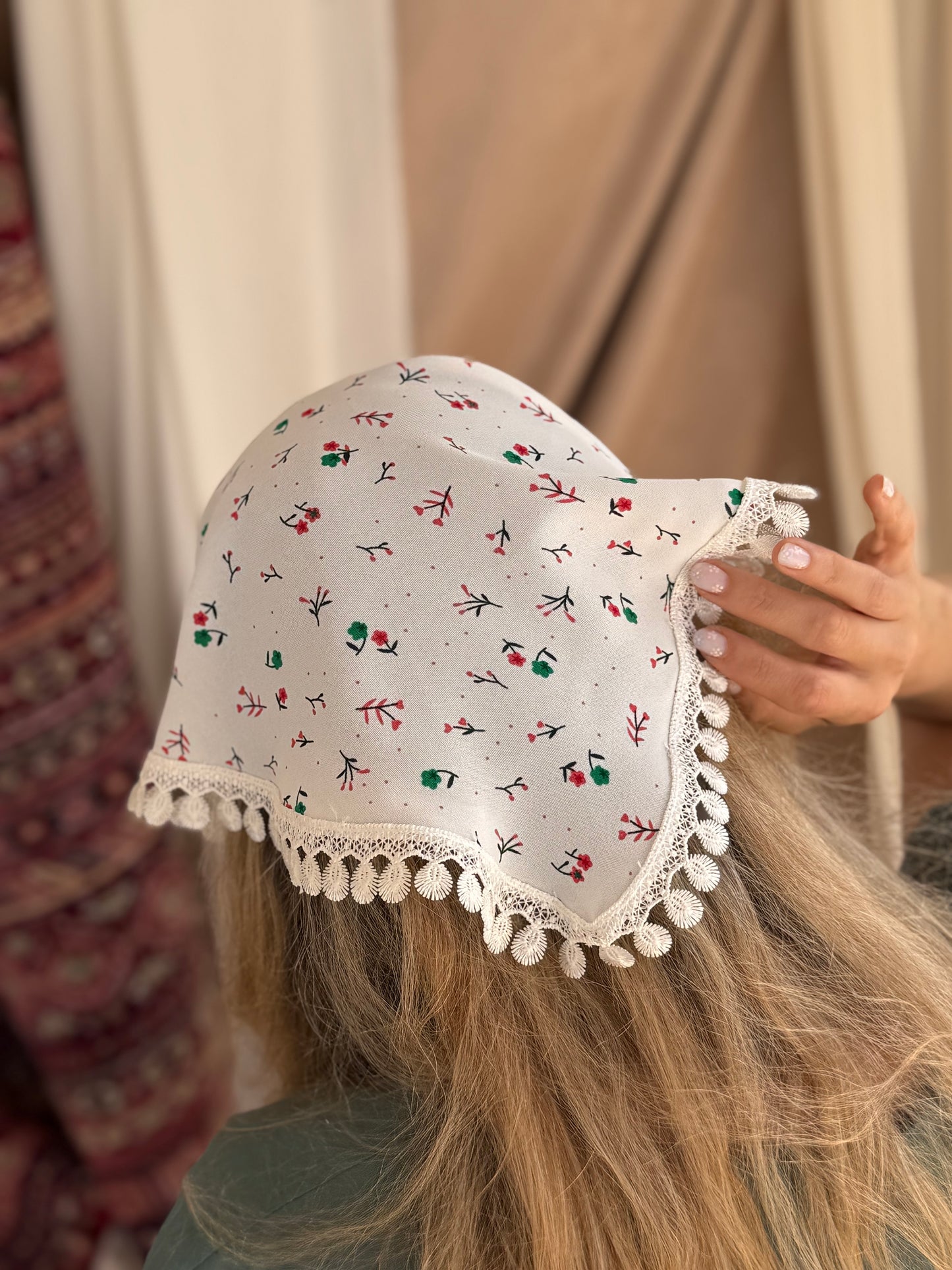 FOULARD A FLEURS