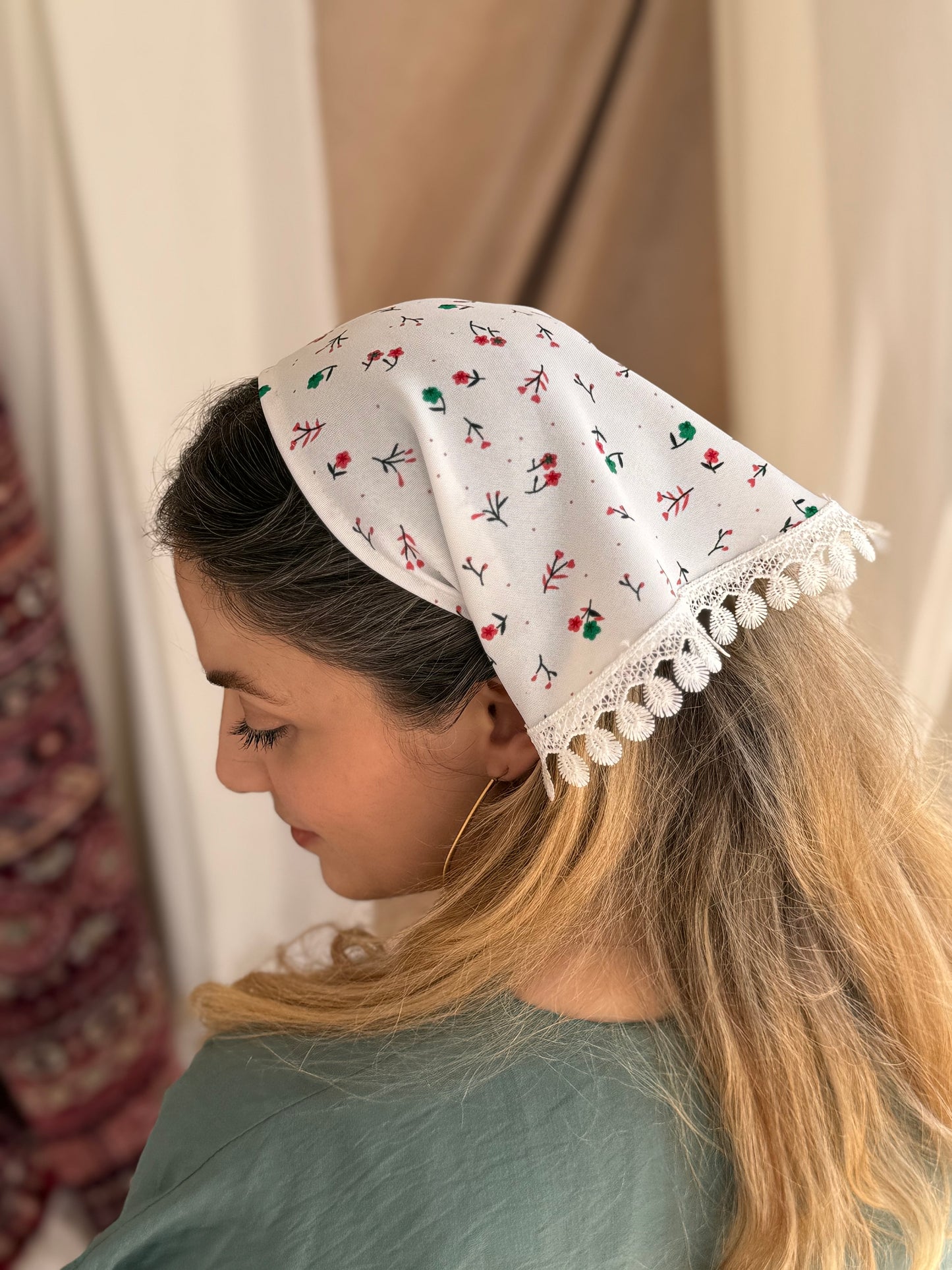 FOULARD A FLEURS