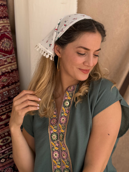 FOULARD A FLEURS
