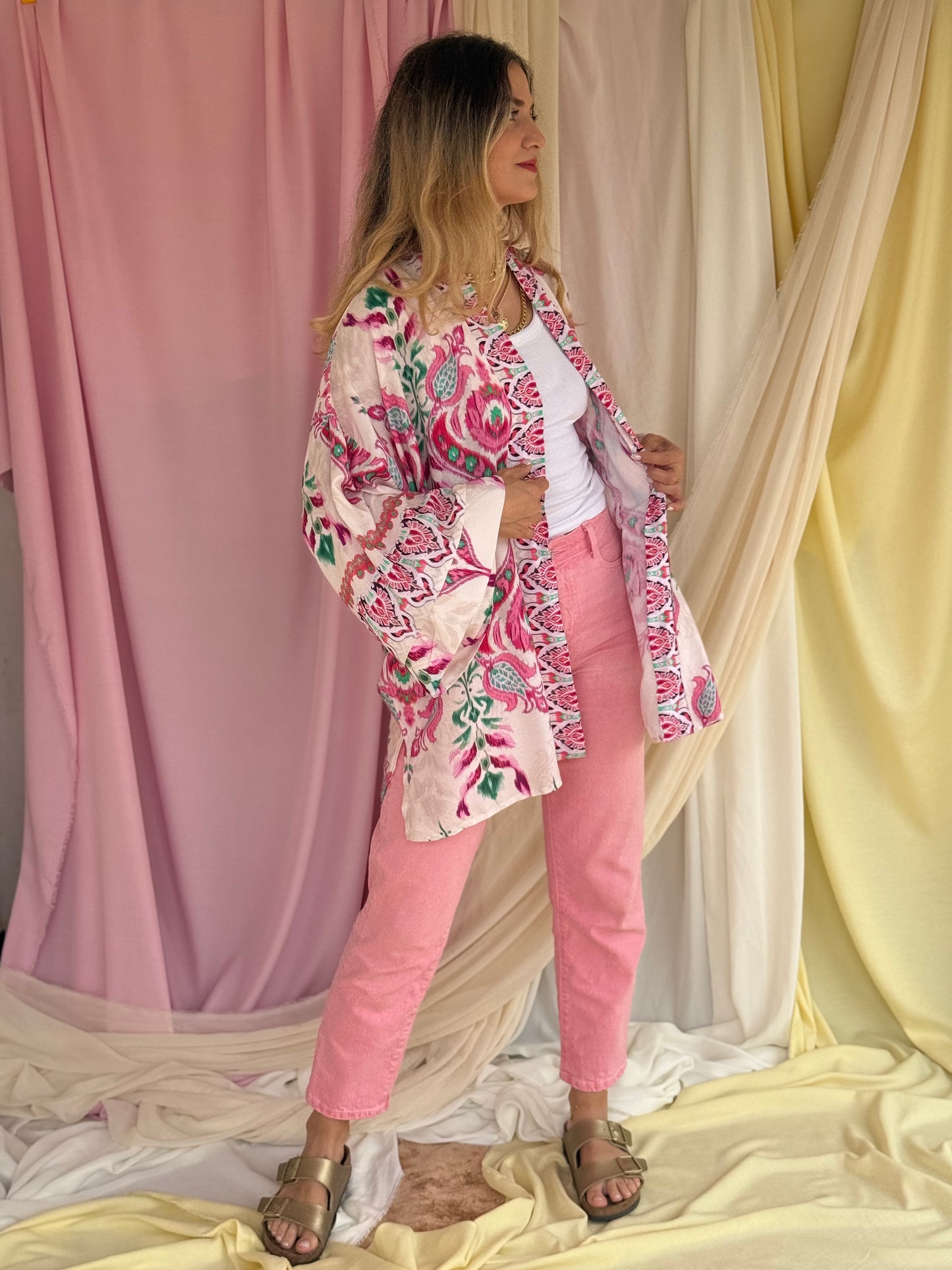 KIMONO FLORA ROSE