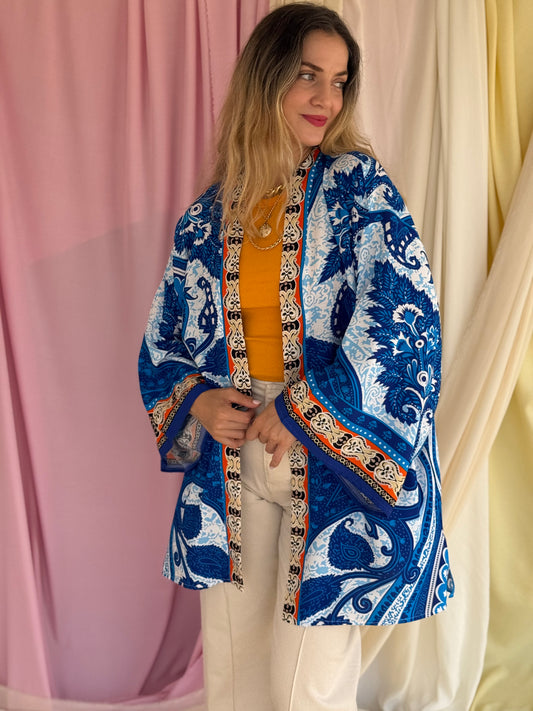 KIMONO MOZART BLEU