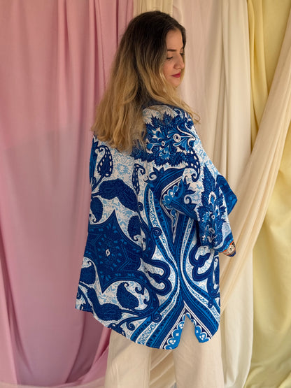 KIMONO MOZART BLEU