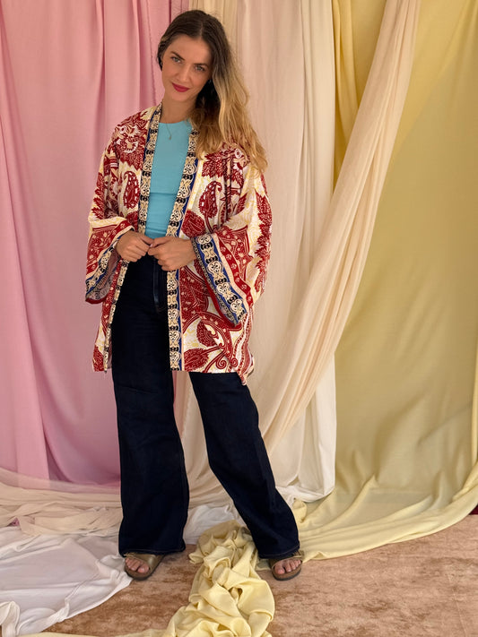 KIMONO MOZART ROUGE