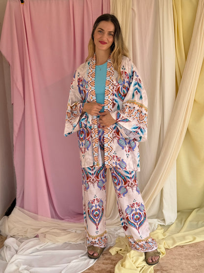 ENSEMBLE FLORA BLEU
