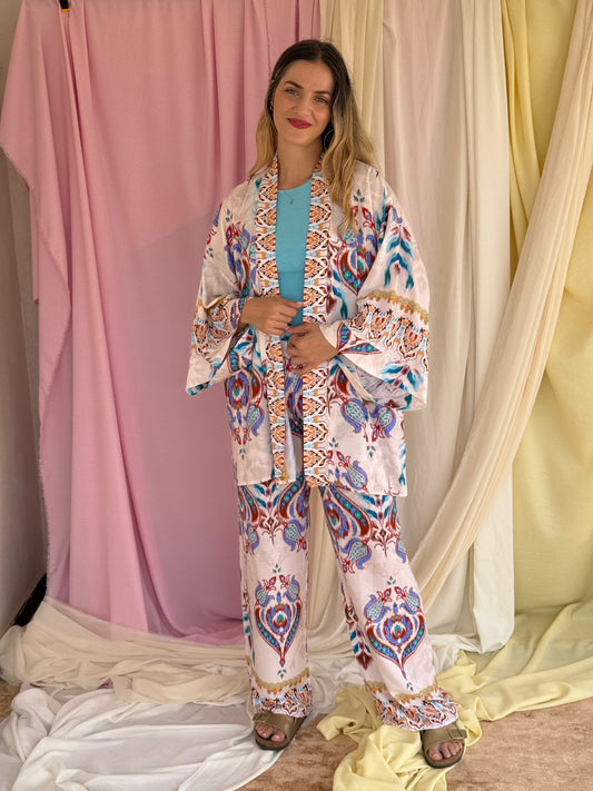 ENSEMBLE FLORA BLEU