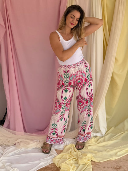 PANTALON FLORA ROSE