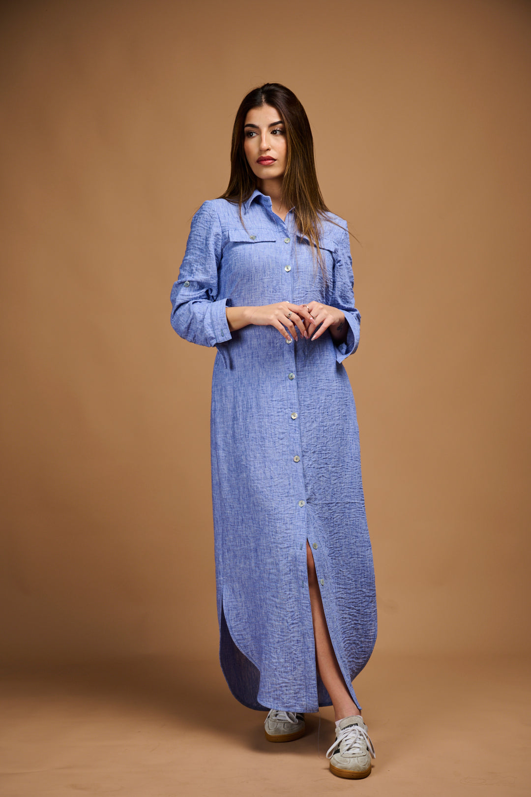 ROBE EN LIN
