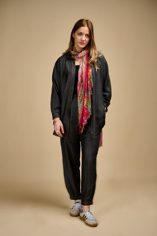 PANTALON JEAN TISSU