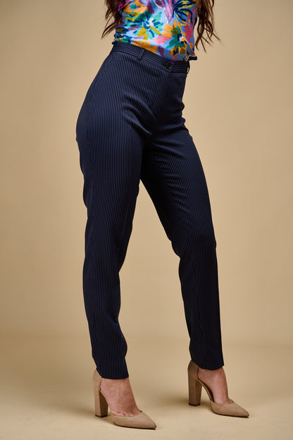 PANTALON CLASSIQUE RAYE