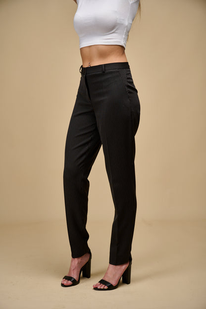 PANTALON CLASSIQUE RAYE