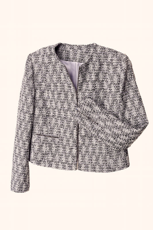 VESTE CHANEL GRIS